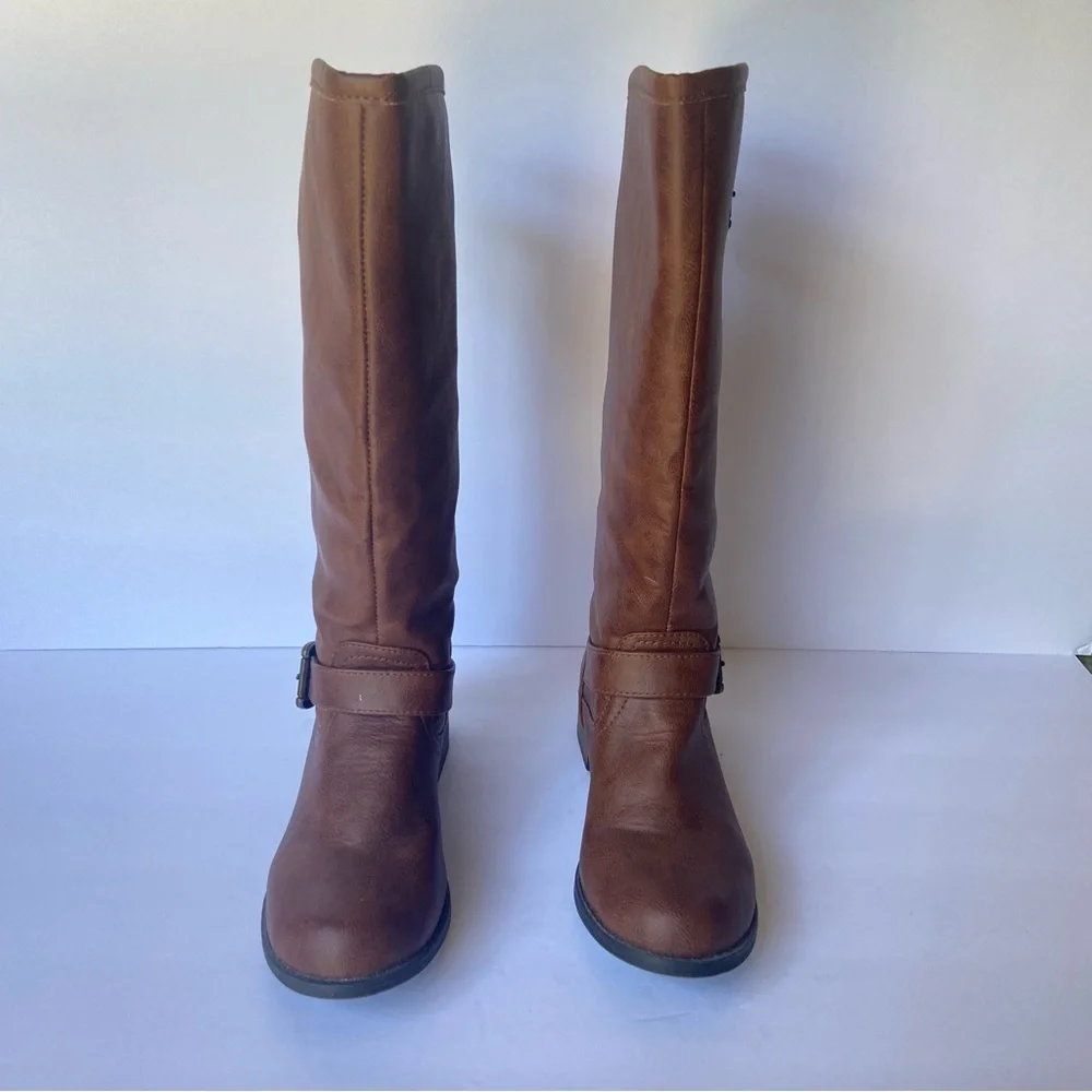 Cherokee Brown Girls Boots size 2